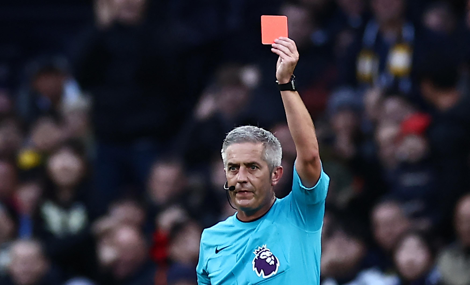A red card in Fantasy Premier League (FPL) results in a 3-point deduction for the player in your team.