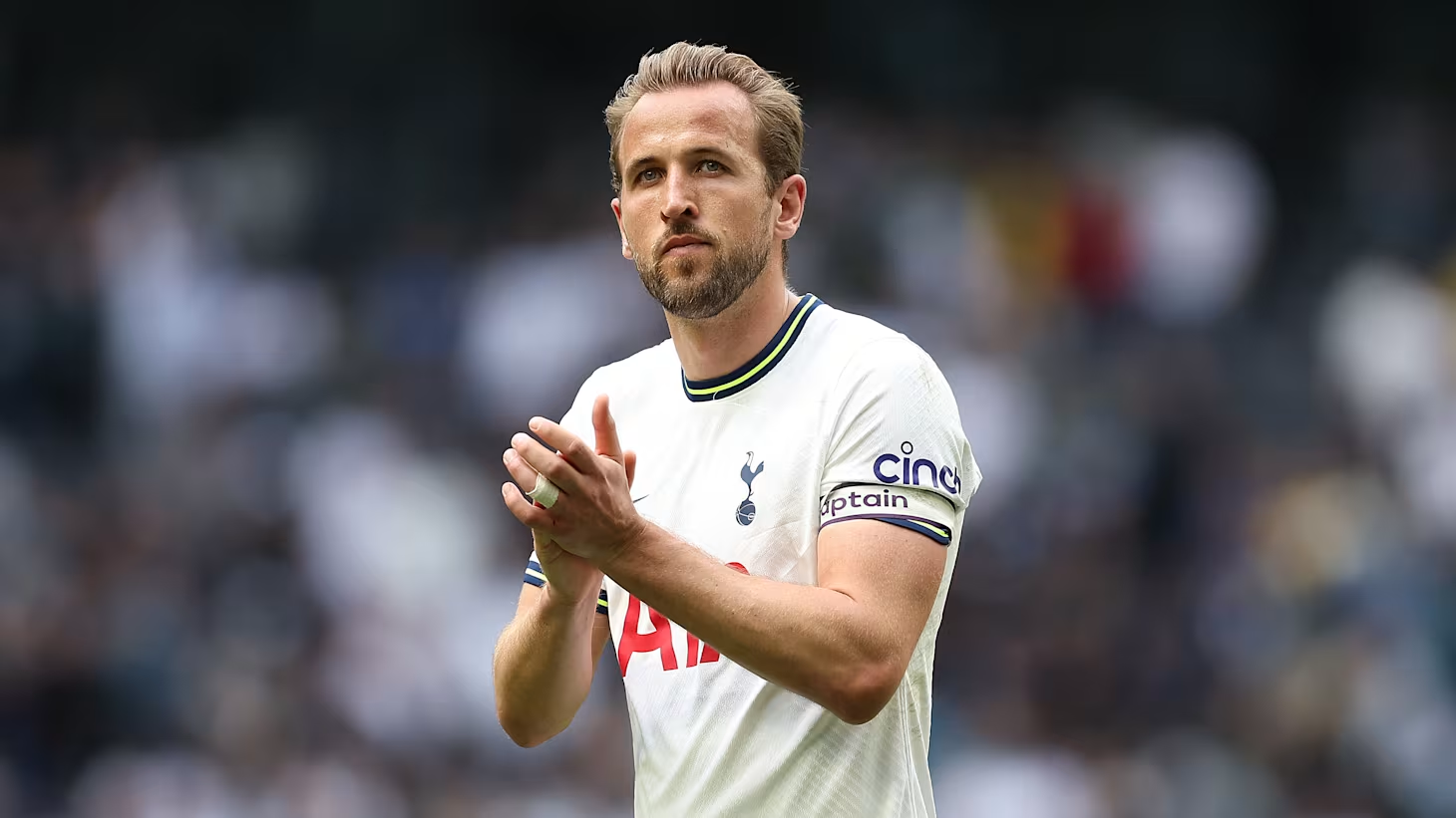Harry Kane celebrating a goal.